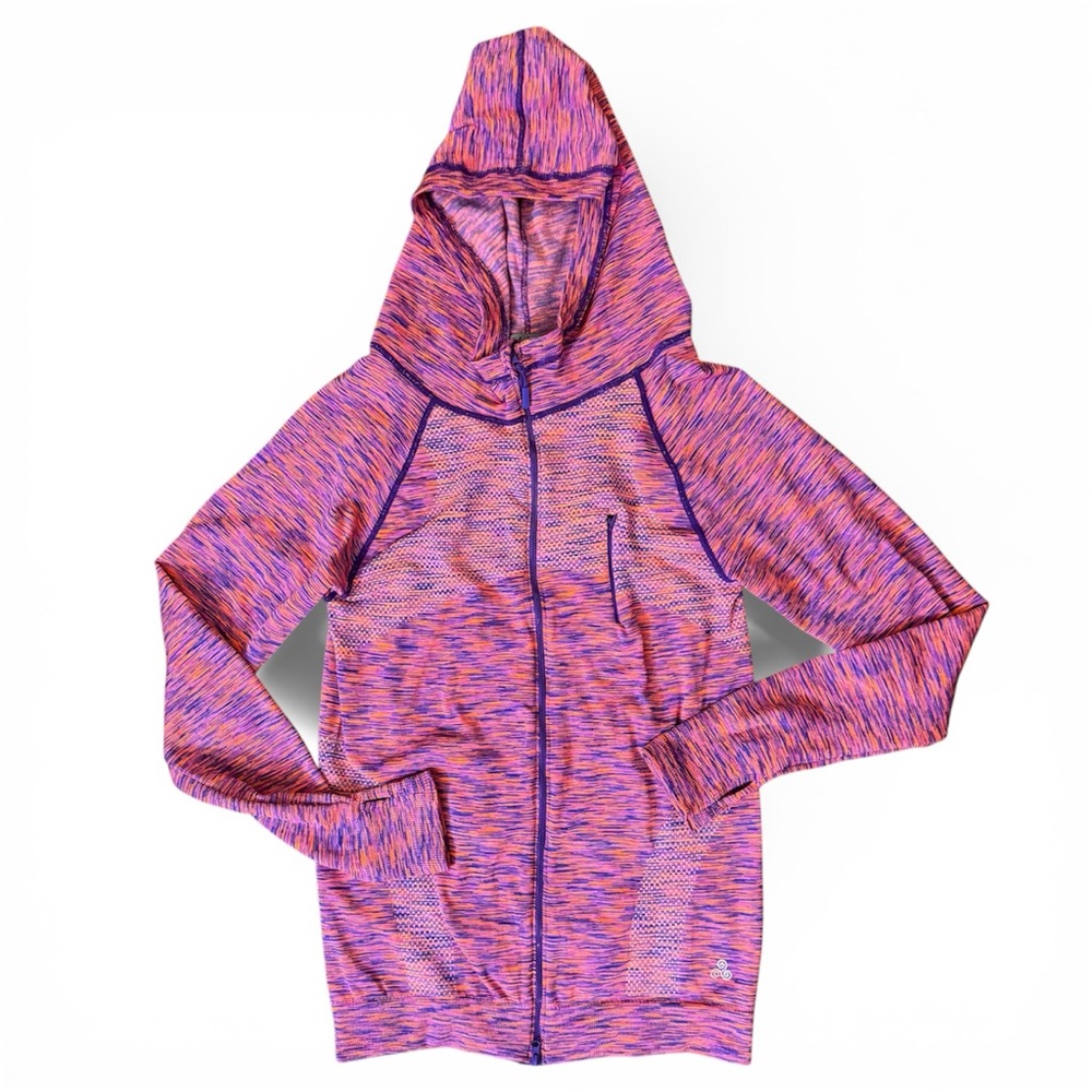 SOHO SPORT athletic hooded zipper jacket, size L